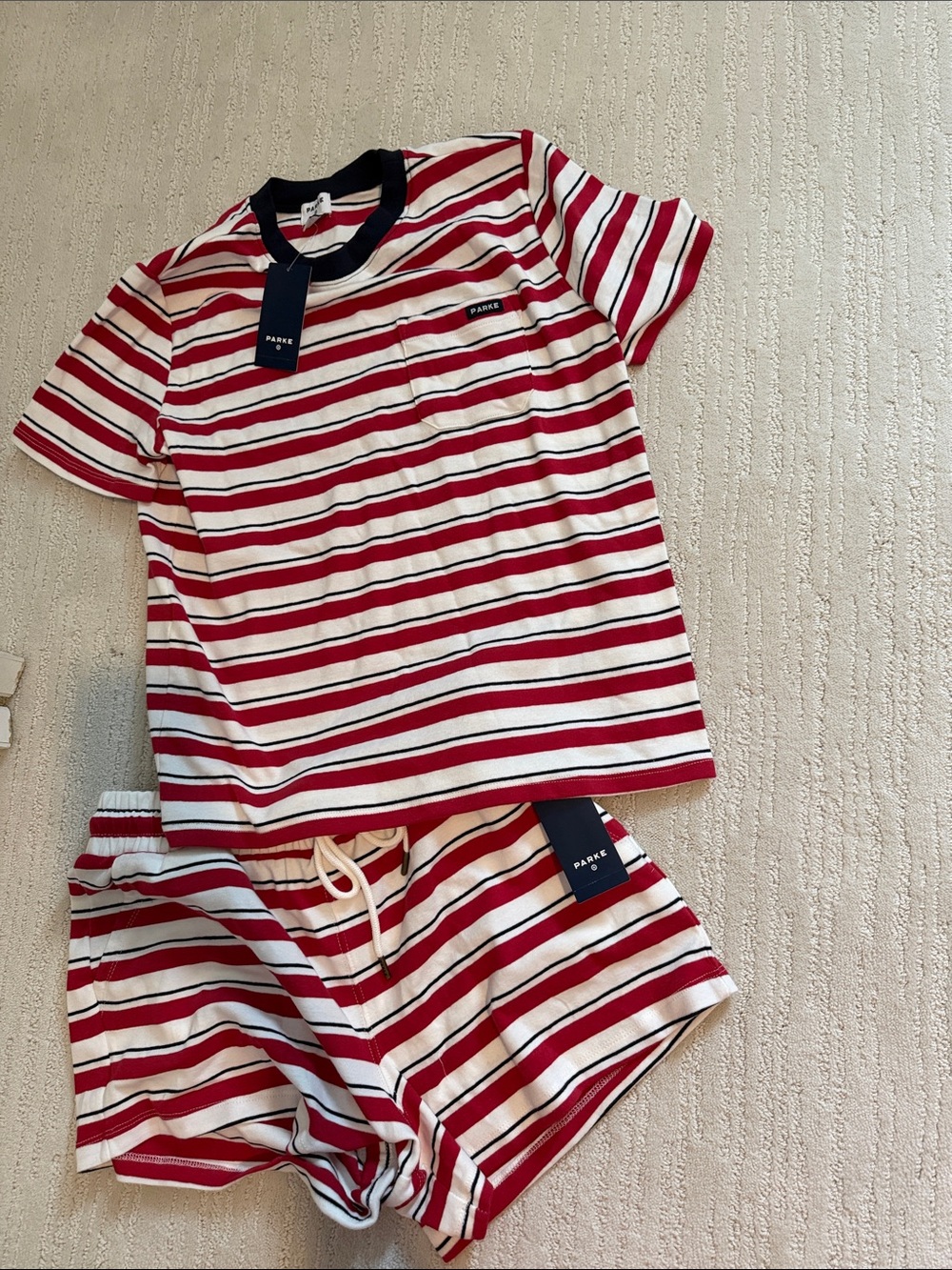 Brand new striped target Parke set small